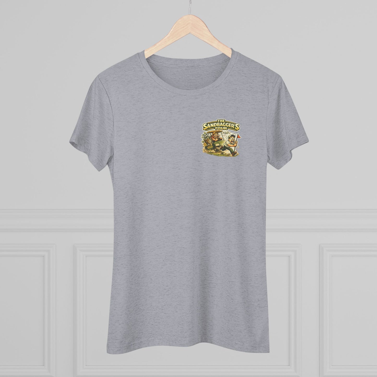 Queen of the Hustle Women's Tee — "Playing You Like a Fool and Taking the Cash" Vintage Golf Vibe