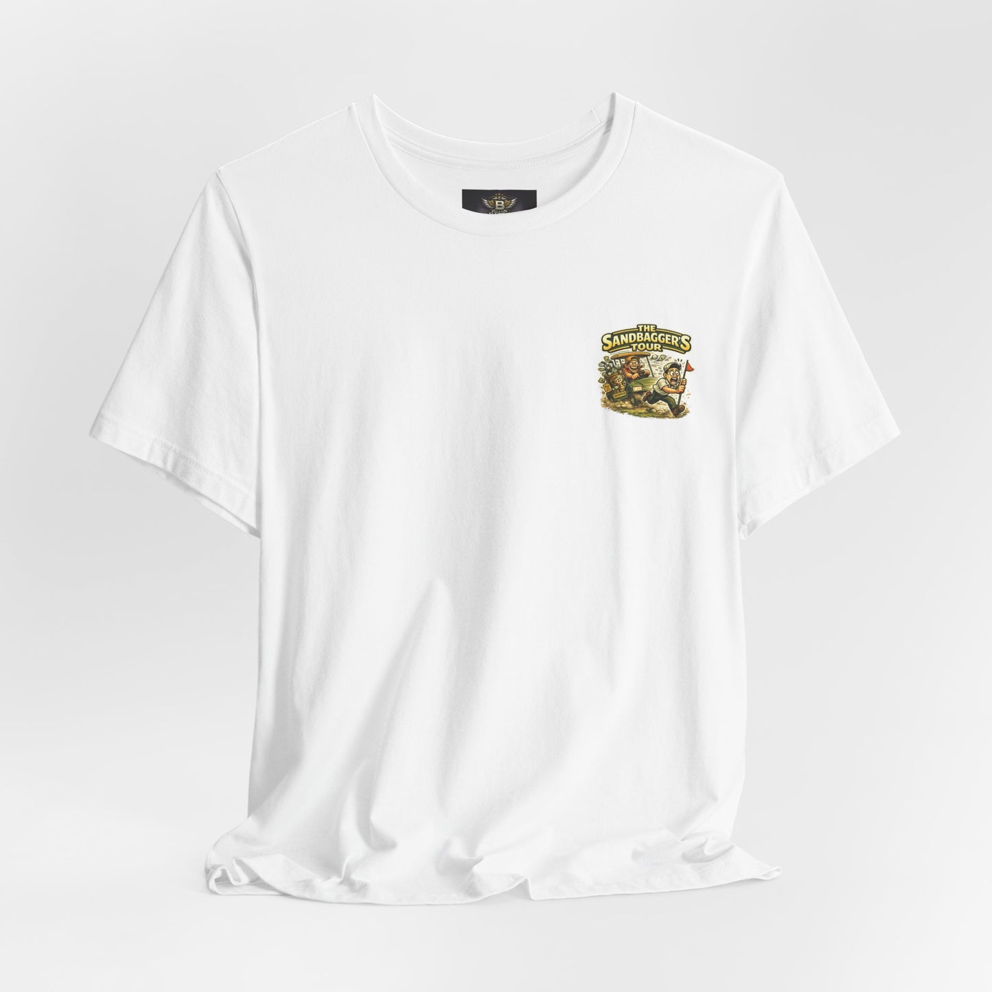 Sandbaggers Vintage Crew Tee — "The Sandbaggers" Money Hustle Graphic T-Shirt