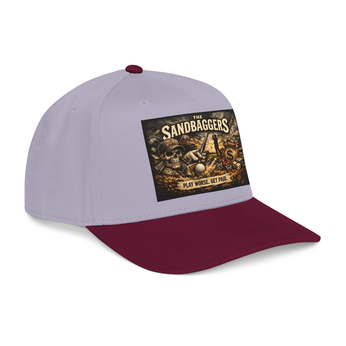 Gritty Sandbagger Hat — Mid Profile Baseball Cap