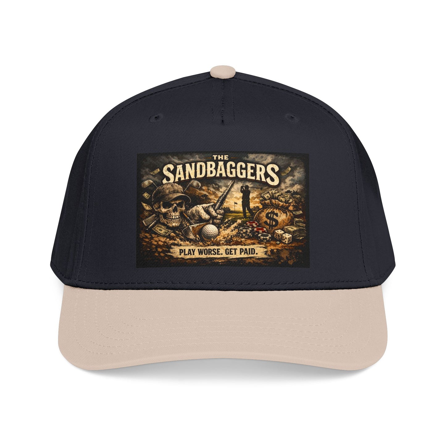 Gritty Sandbagger Hat — Mid Profile Baseball Cap