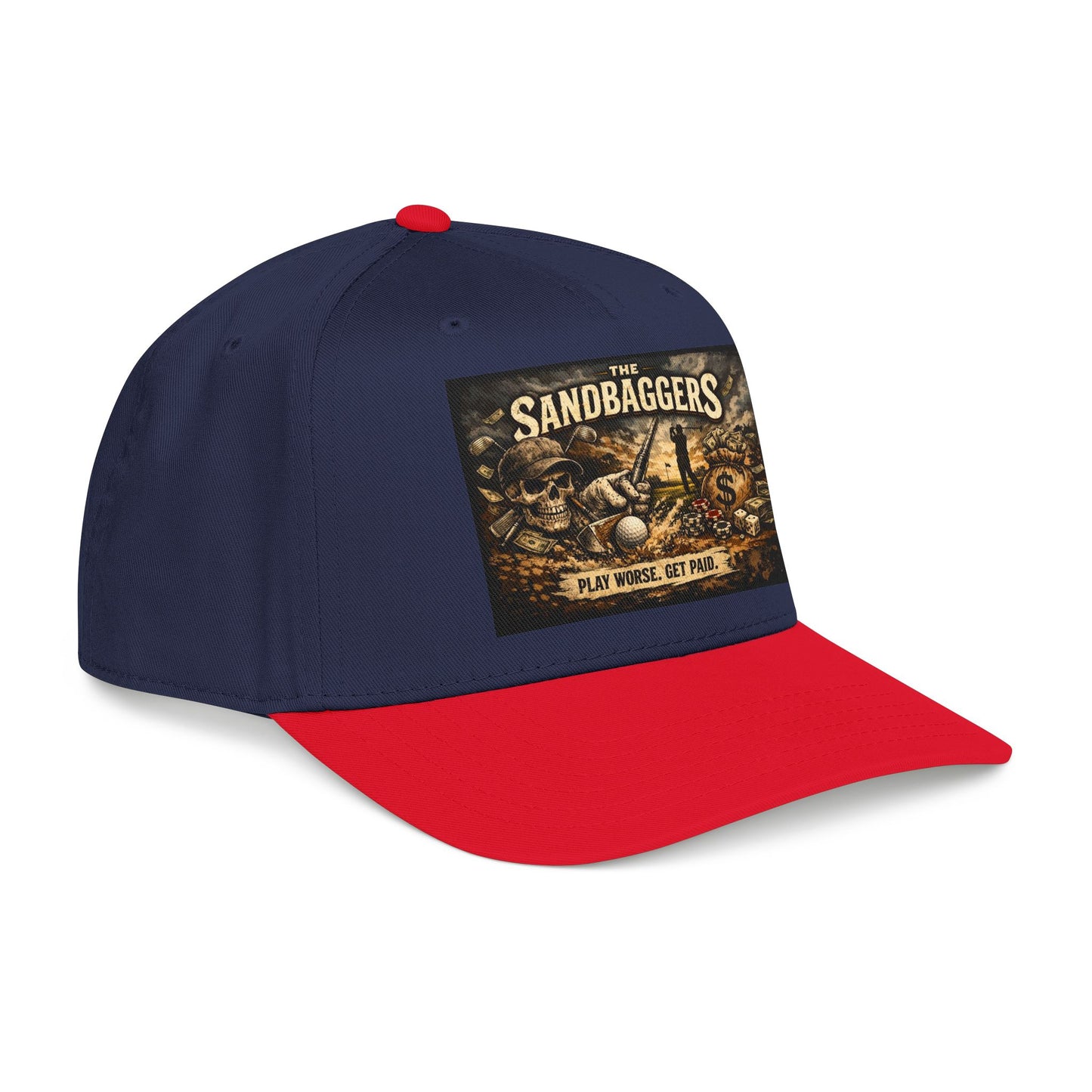 Gritty Sandbagger Hat — Mid Profile Baseball Cap