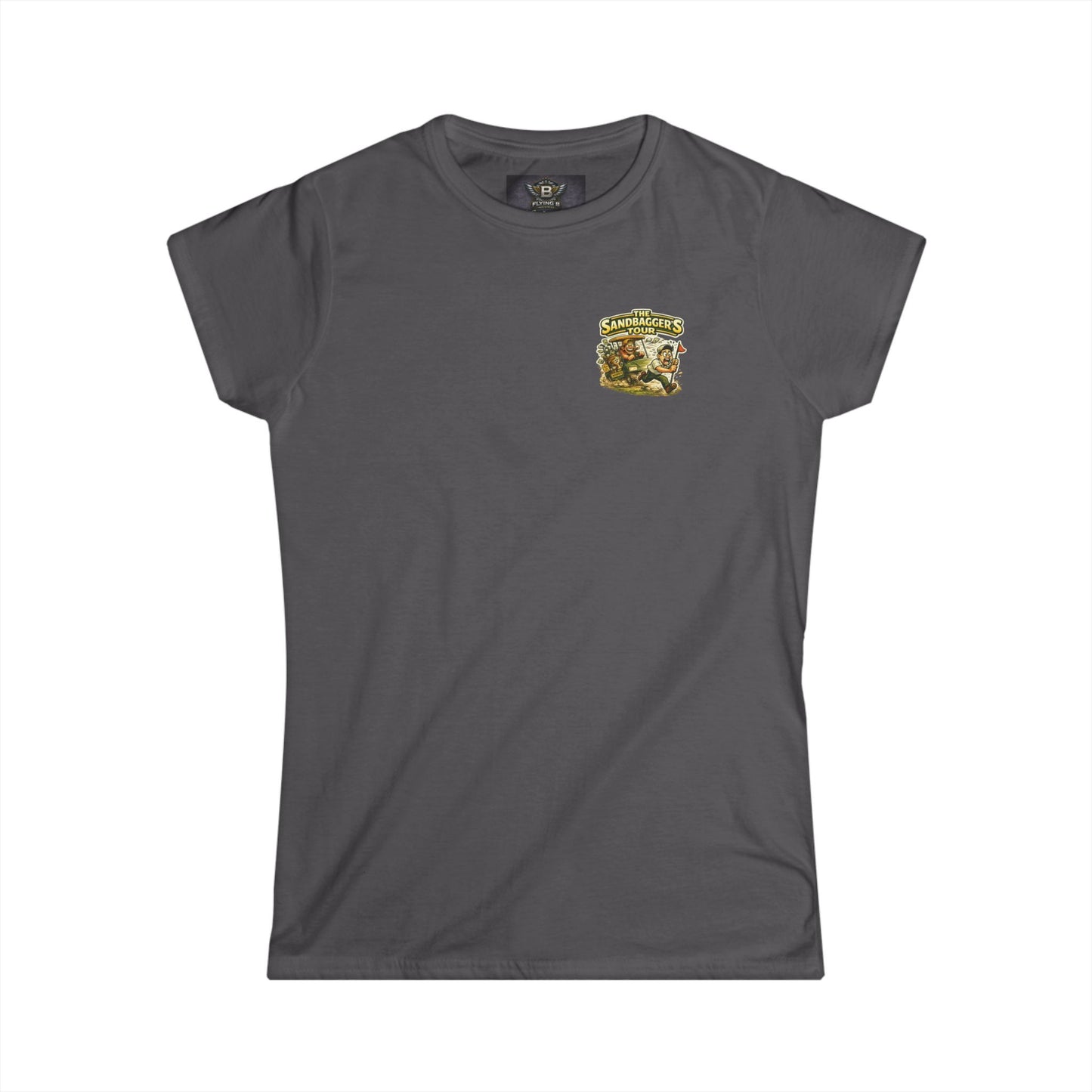 Women's Tee — "She a Sandbagger" Heartbreaker Graphic