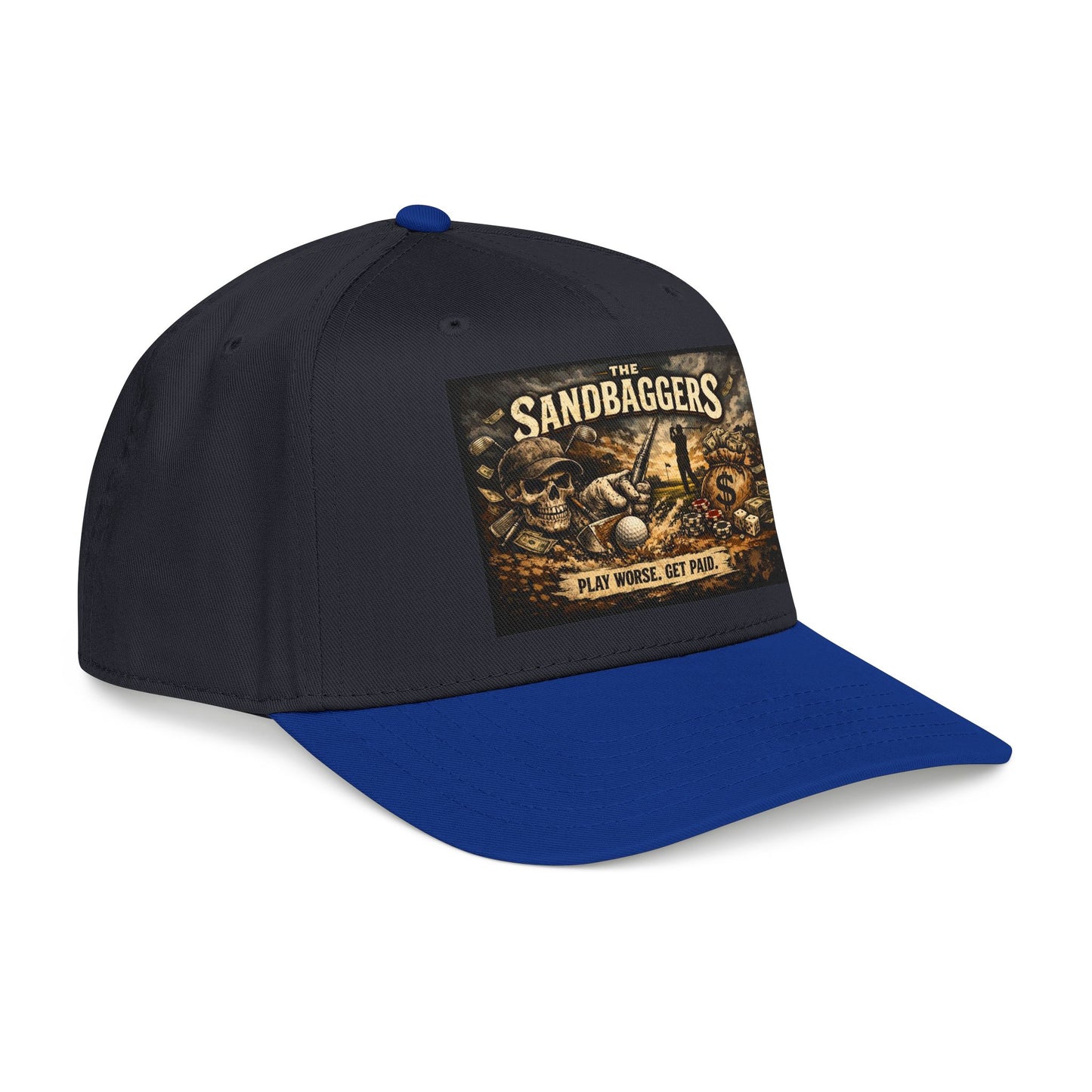 Gritty Sandbagger Hat — Mid Profile Baseball Cap