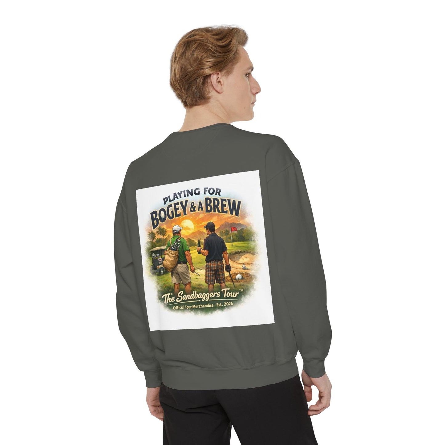 Unisex Garment-Dyed Sweatshirt