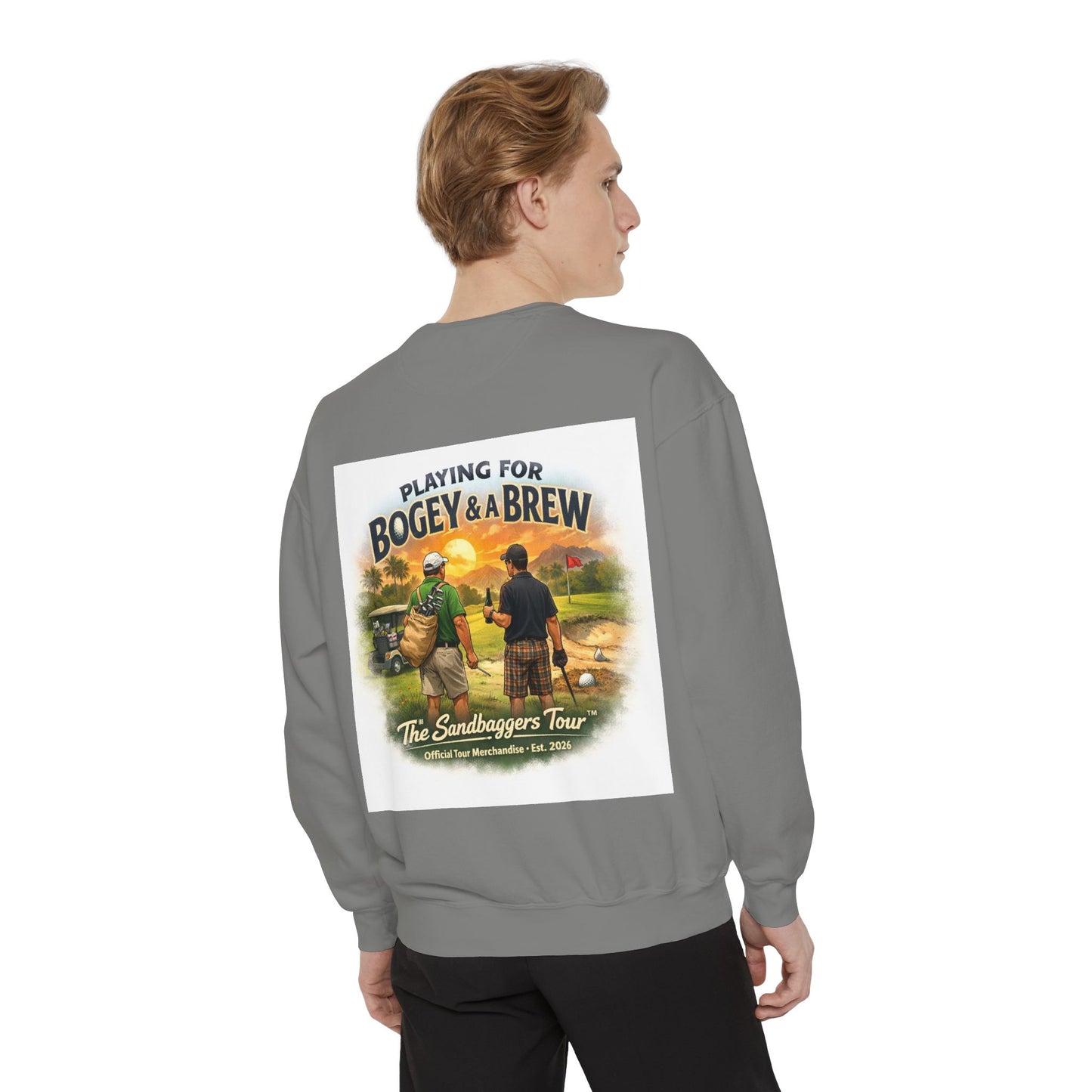 Unisex Garment-Dyed Sweatshirt