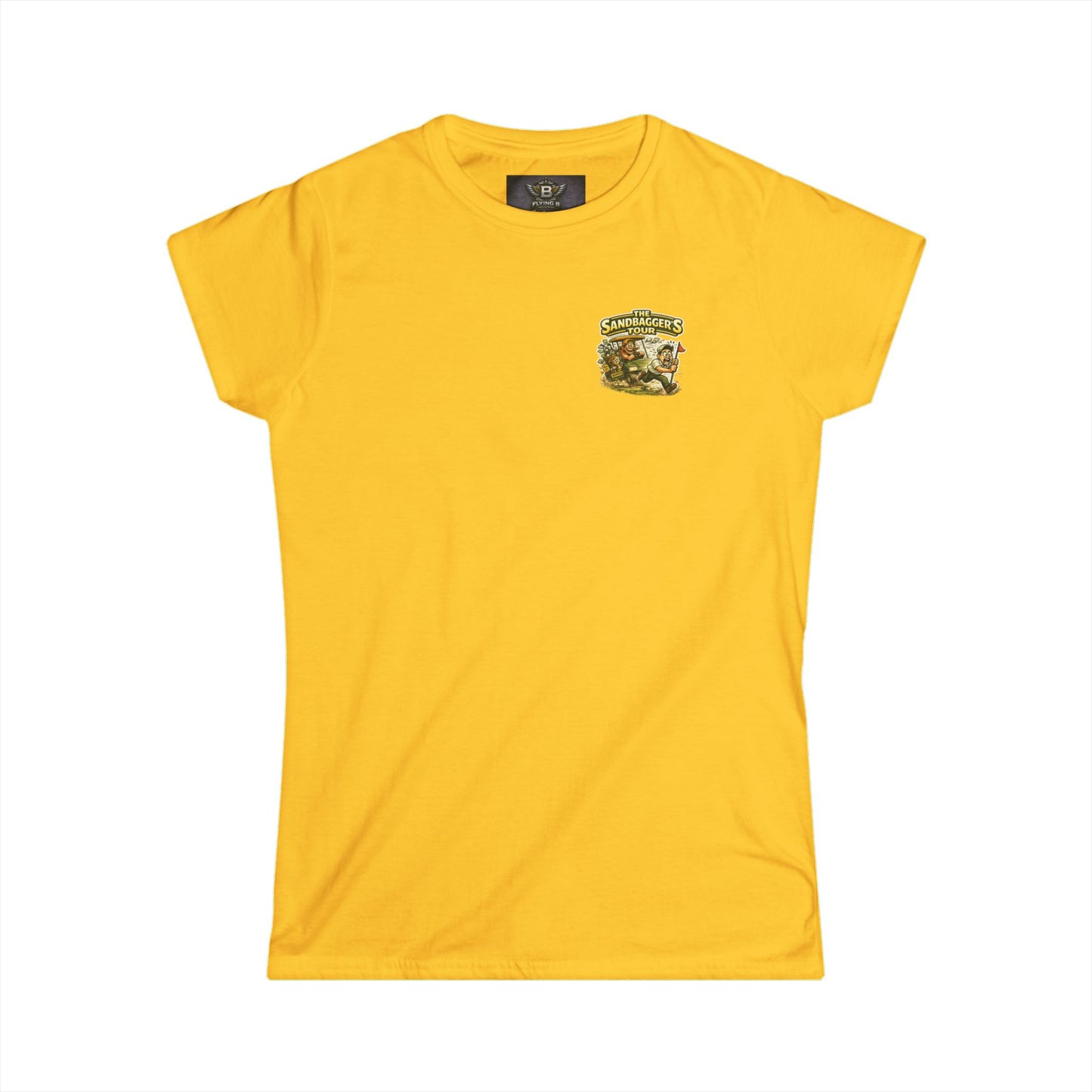 Women's Tee — "She a Sandbagger" Heartbreaker Graphic