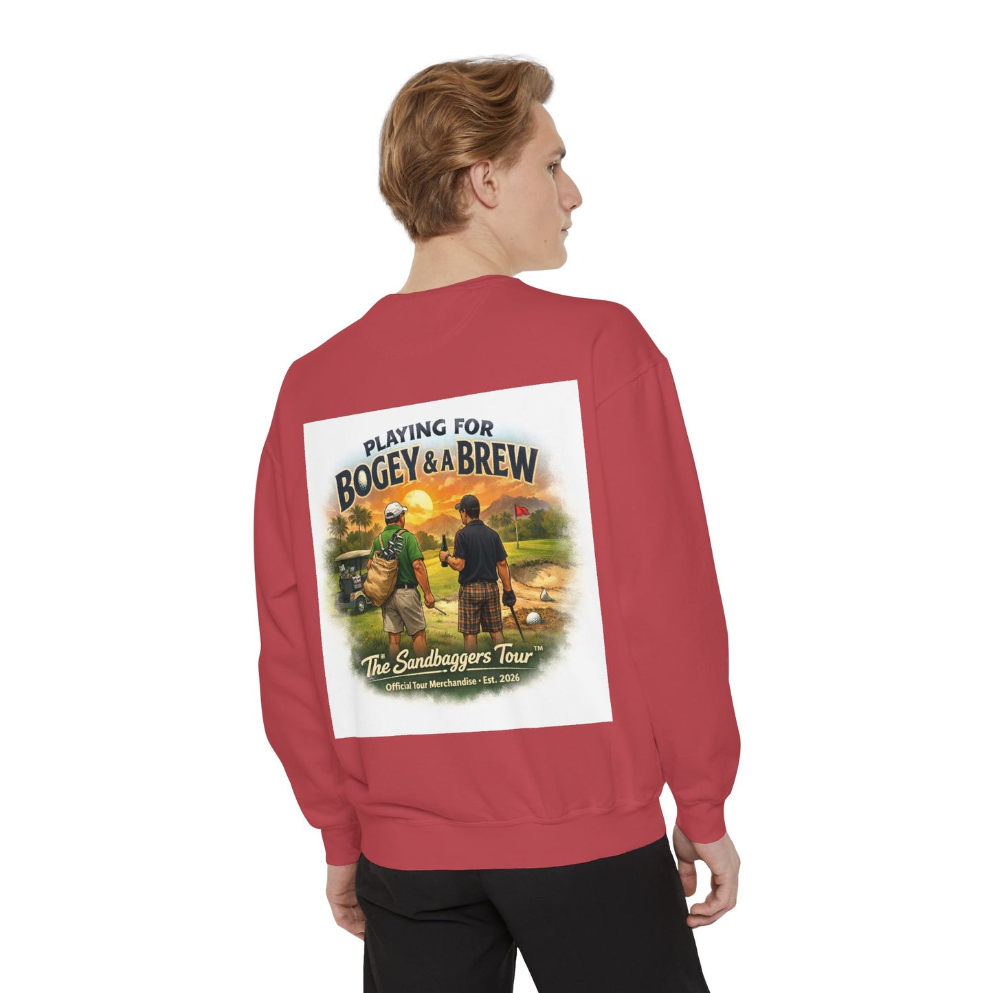 Unisex Garment-Dyed Sweatshirt