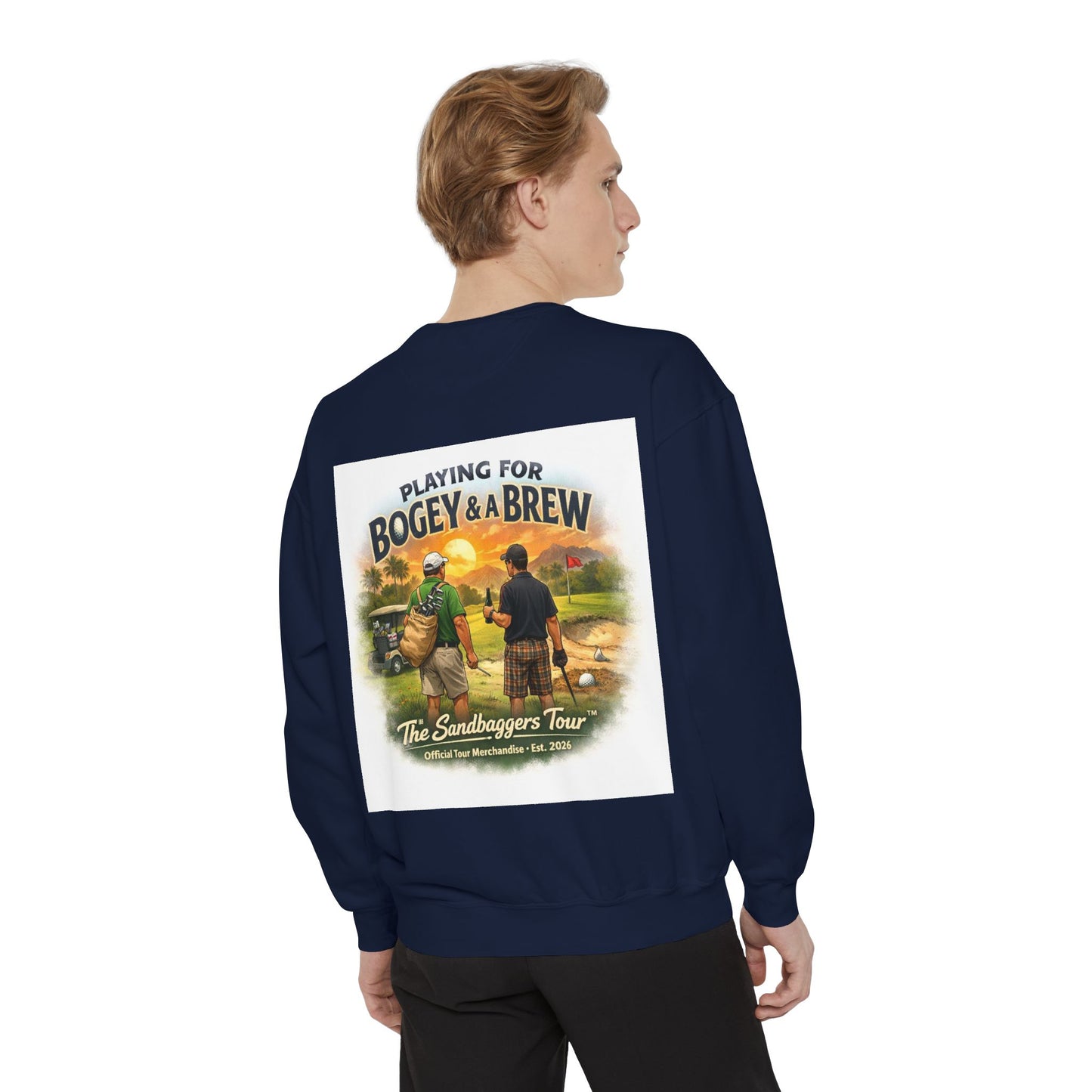 Unisex Garment-Dyed Sweatshirt