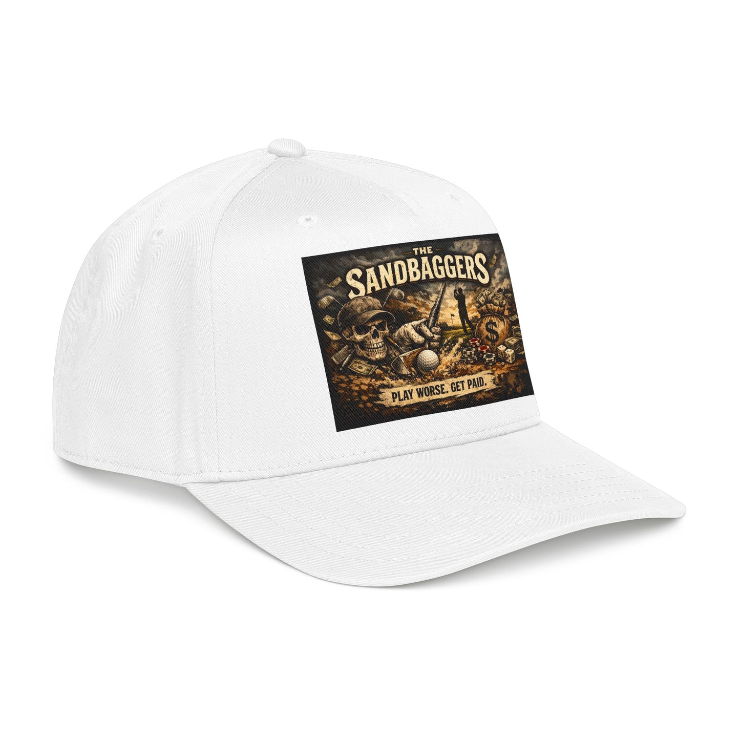 Gritty Sandbagger Hat — Mid Profile Baseball Cap
