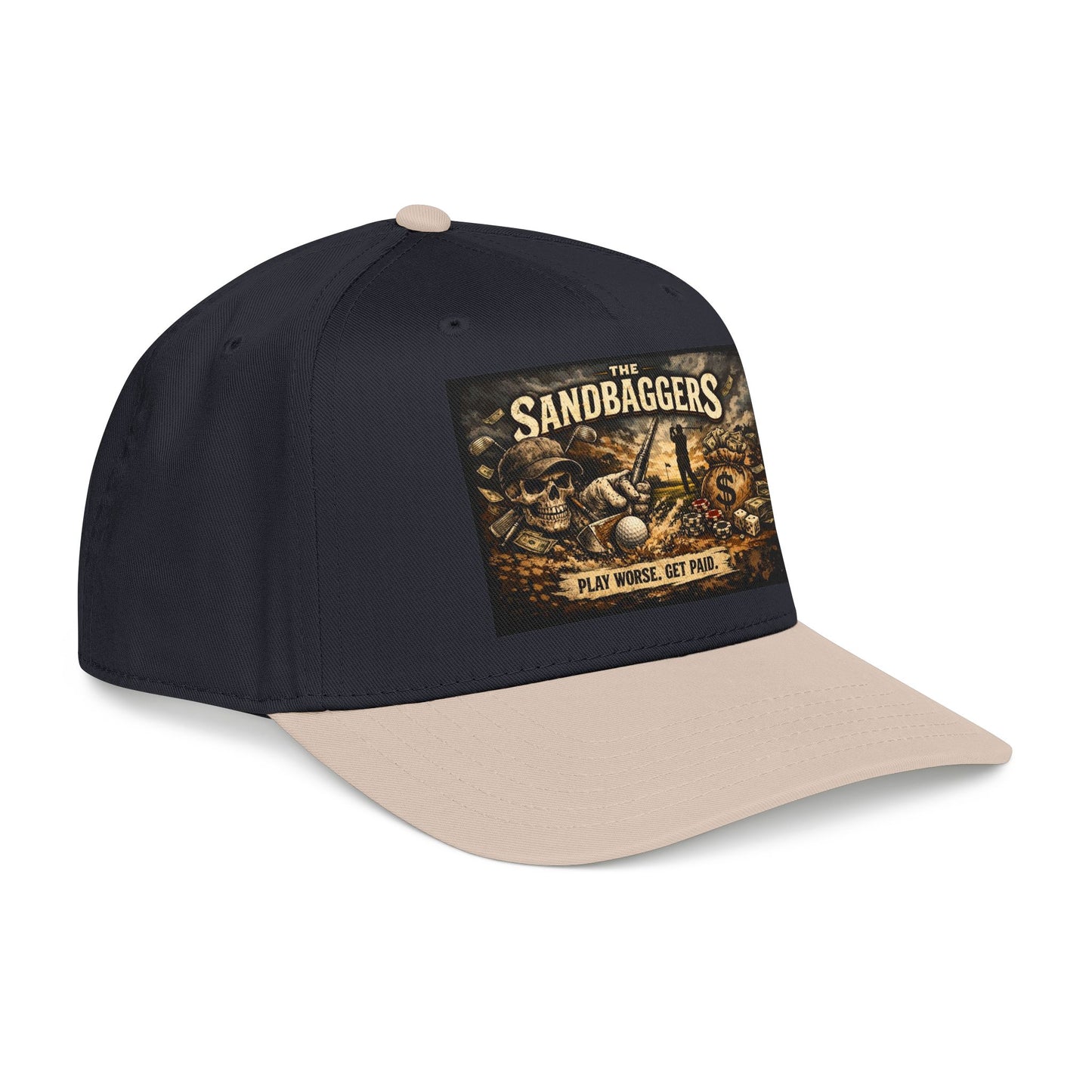 Gritty Sandbagger Hat — Mid Profile Baseball Cap
