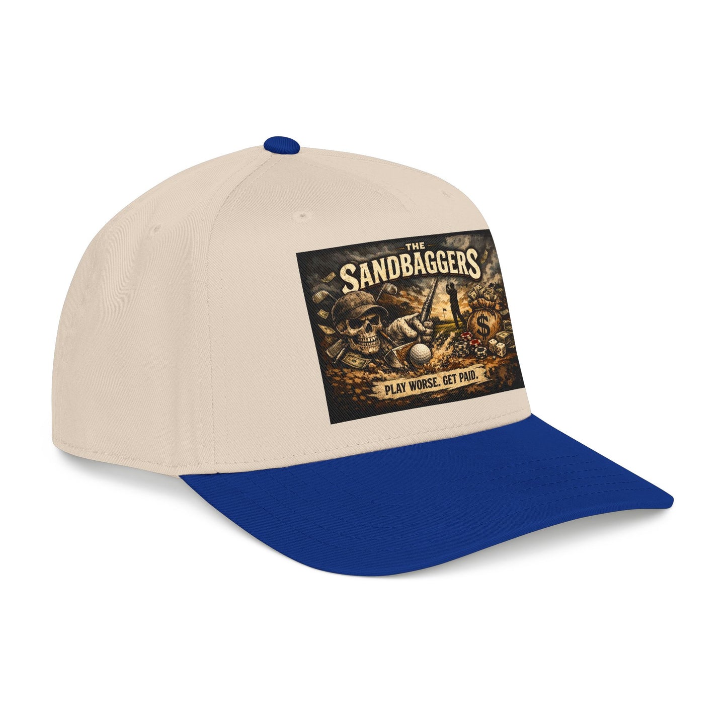 Gritty Sandbagger Hat — Mid Profile Baseball Cap