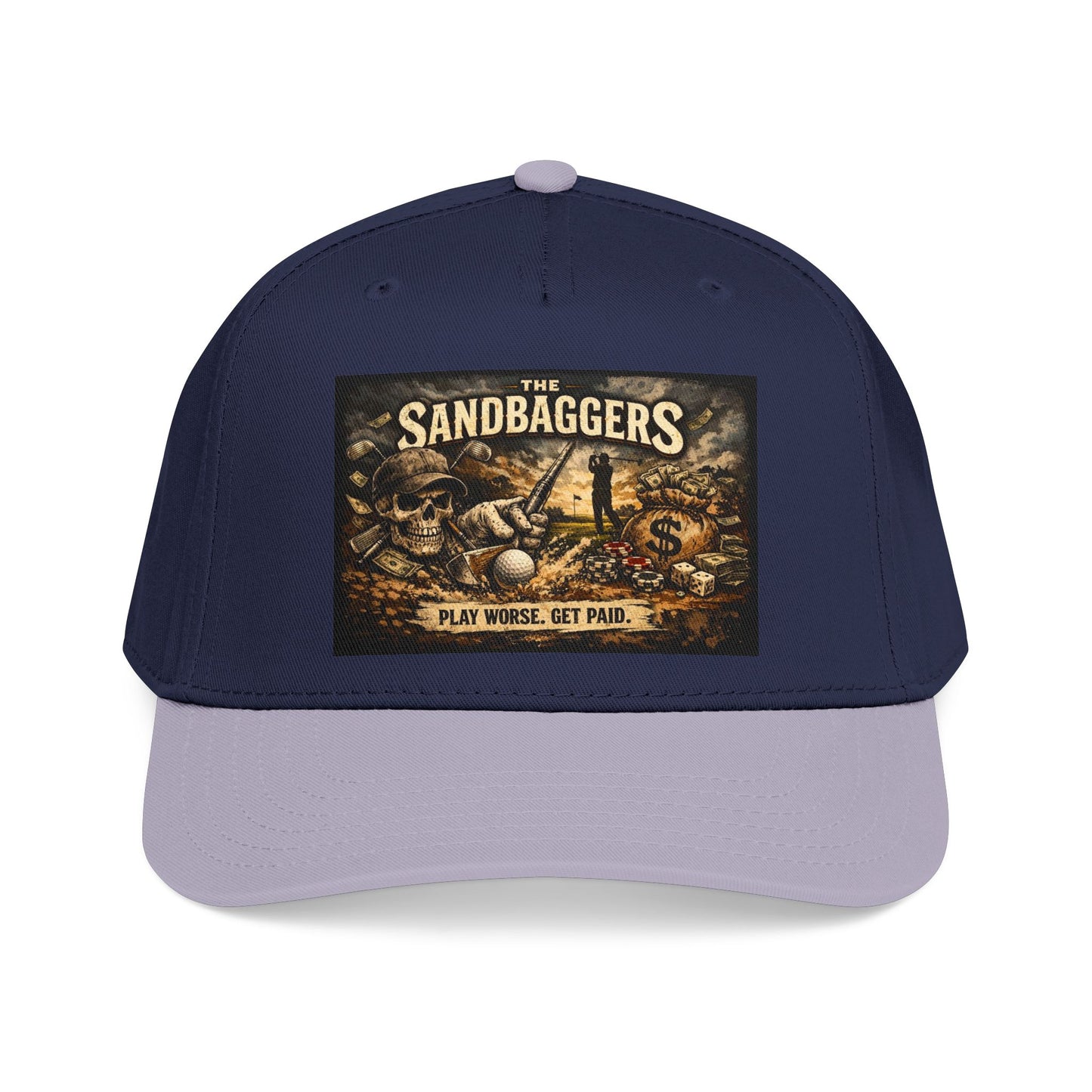 Gritty Sandbagger Hat — Mid Profile Baseball Cap