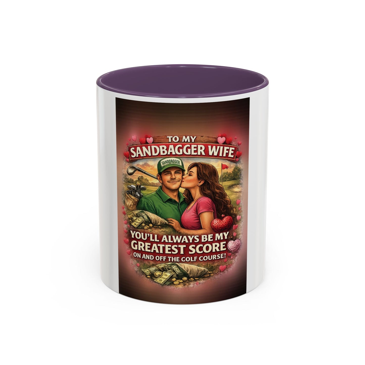 Valentine's Day Coffee Mug — From Husband to Wife (11/15 oz)