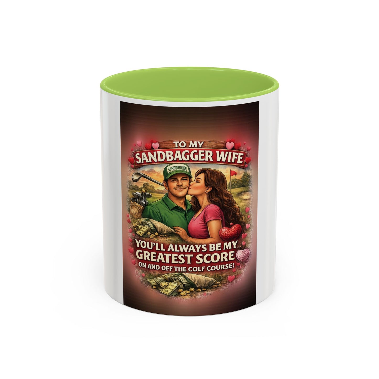 Valentine's Day Coffee Mug — From Husband to Wife (11/15 oz)