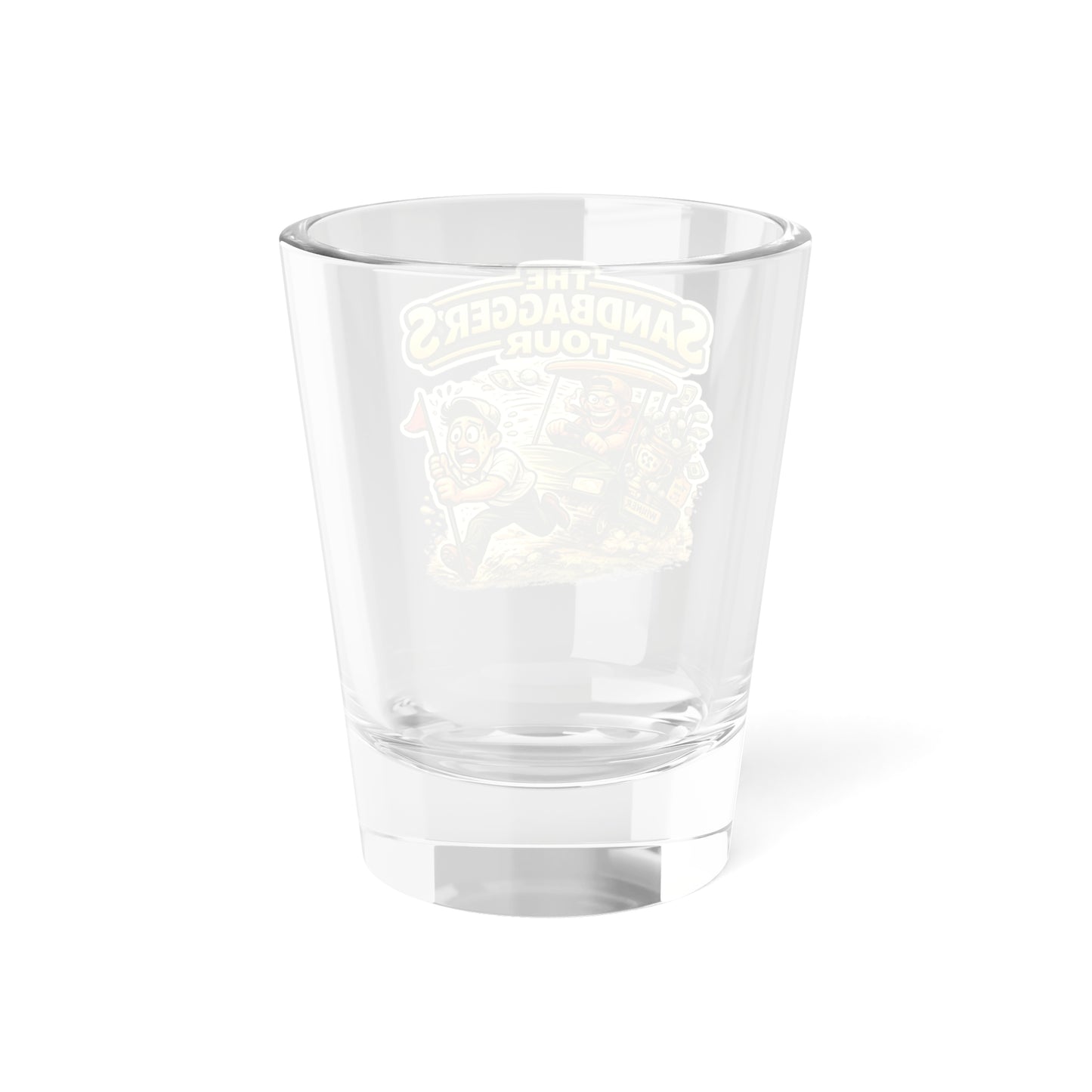 19th Hole Shot Glass — Victory & Defeat Golf Spirit 1.5oz