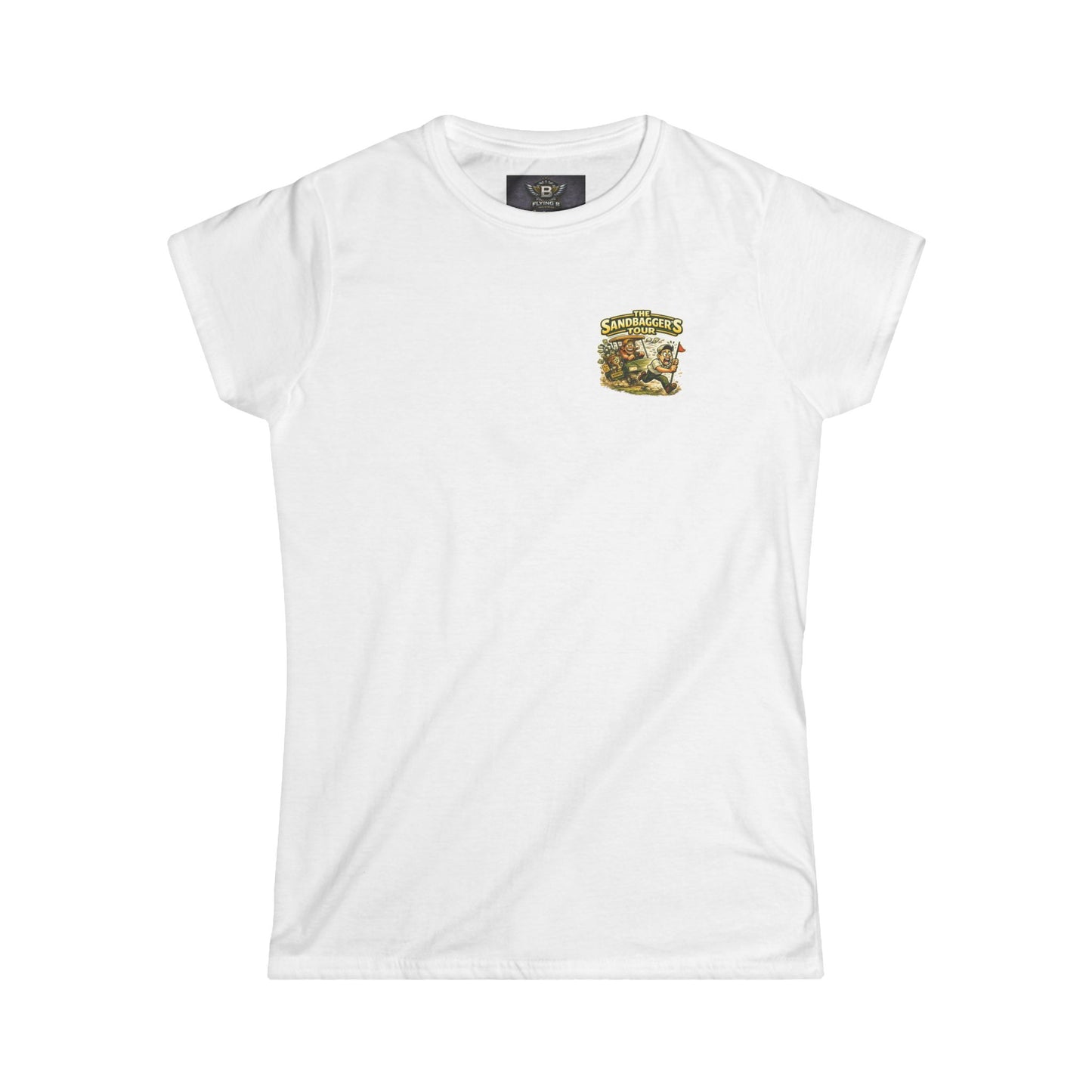 Women's Tee — "She a Sandbagger" Heartbreaker Graphic