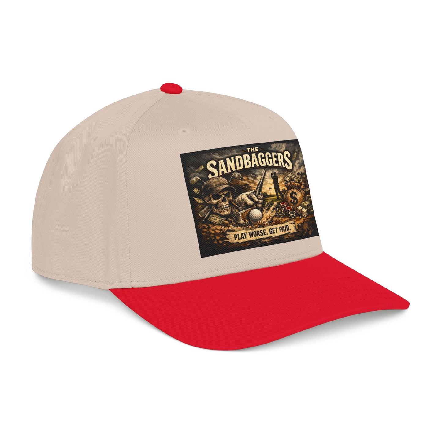 Gritty Sandbagger Hat — Mid Profile Baseball Cap