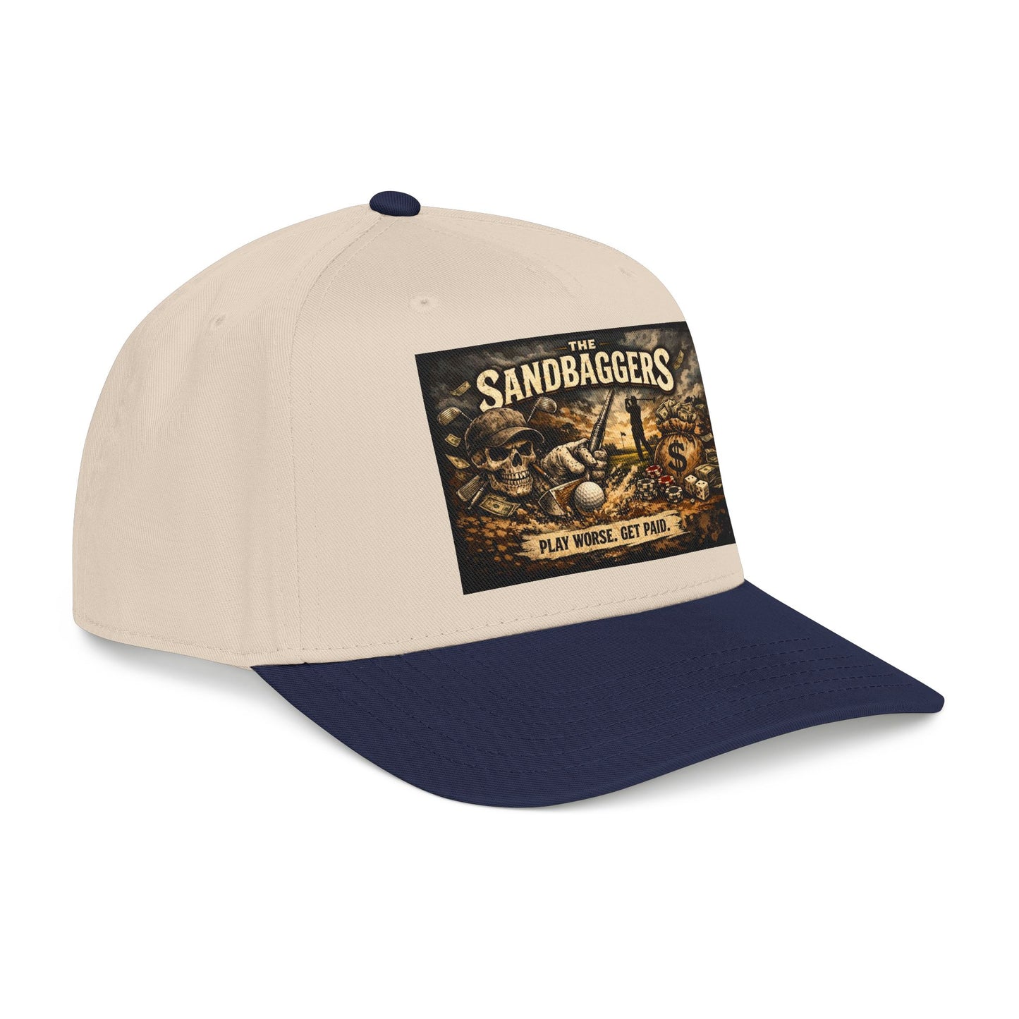 Gritty Sandbagger Hat — Mid Profile Baseball Cap