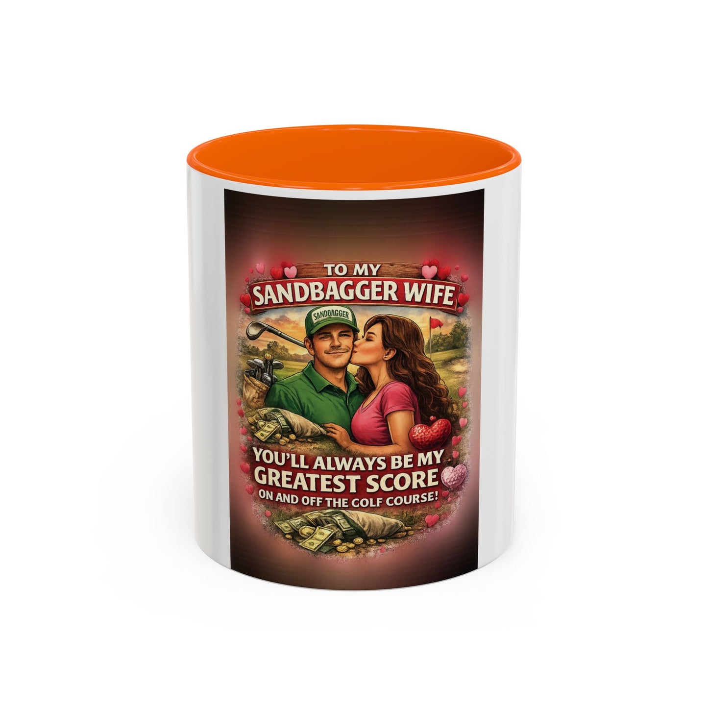 Valentine's Day Coffee Mug — From Husband to Wife (11/15 oz)