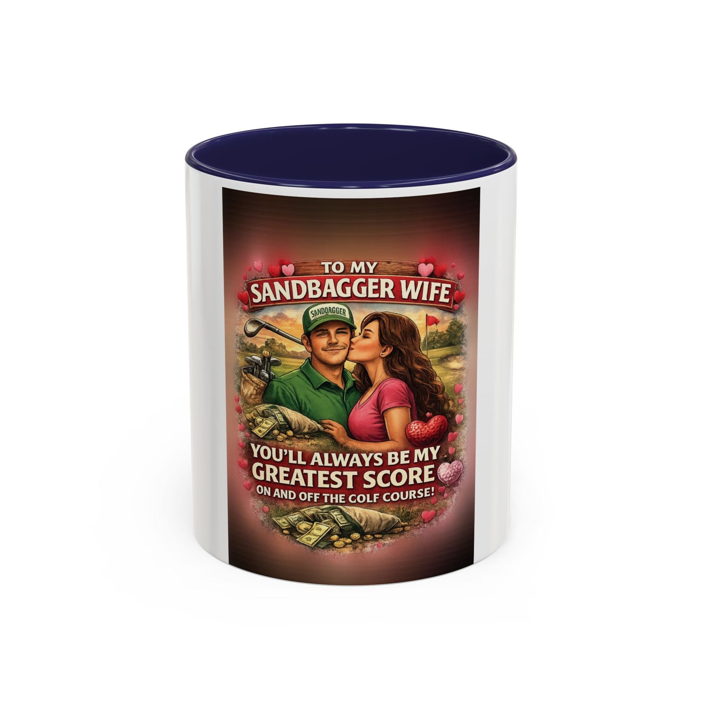 Valentine's Day Coffee Mug — From Husband to Wife (11/15 oz)