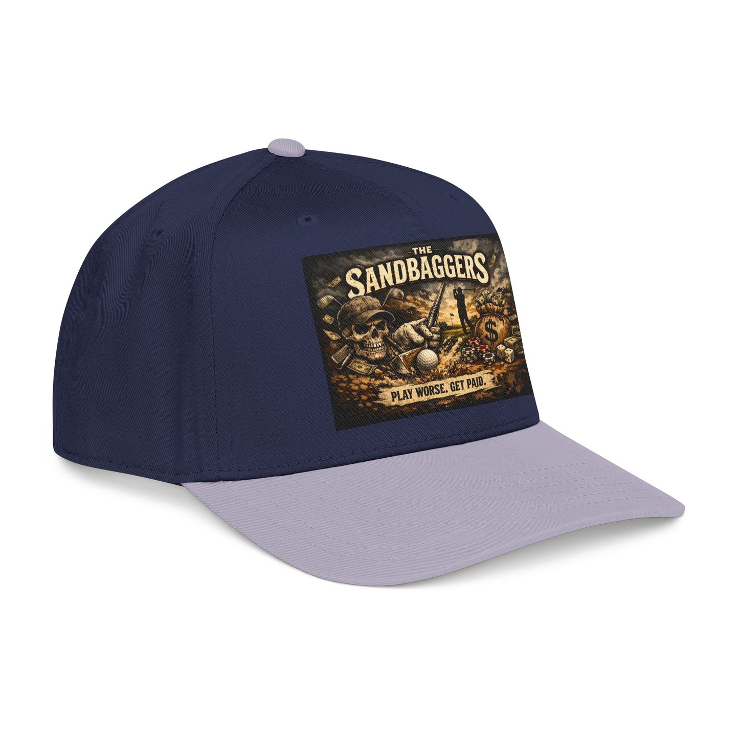 Gritty Sandbagger Hat — Mid Profile Baseball Cap