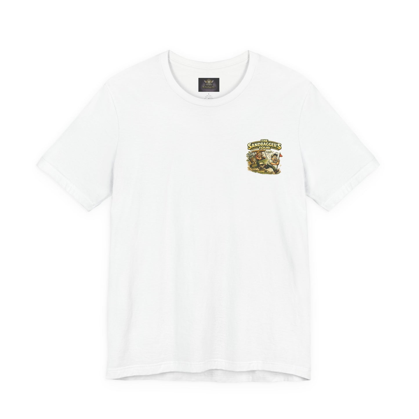 Sandbaggers Vintage Crew Tee — "The Sandbaggers" Money Hustle Graphic T-Shirt