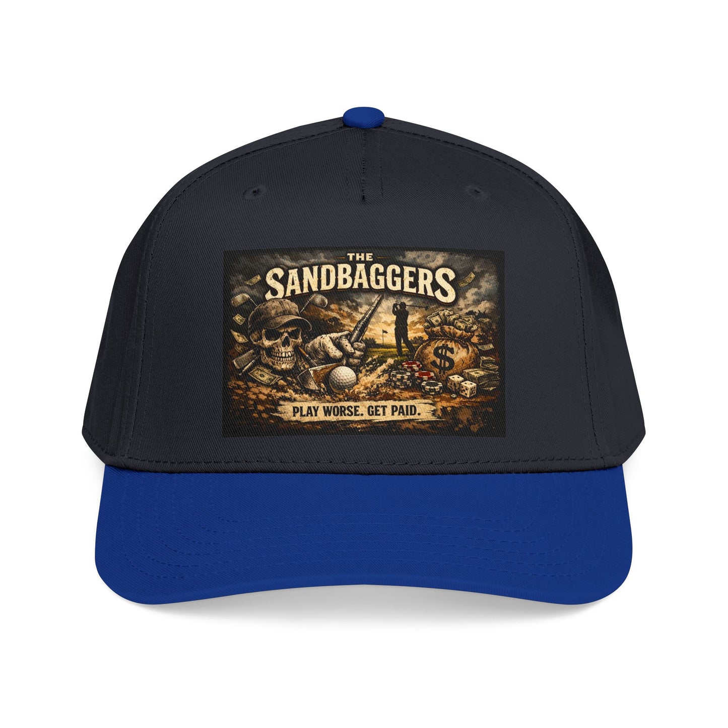 Gritty Sandbagger Hat — Mid Profile Baseball Cap