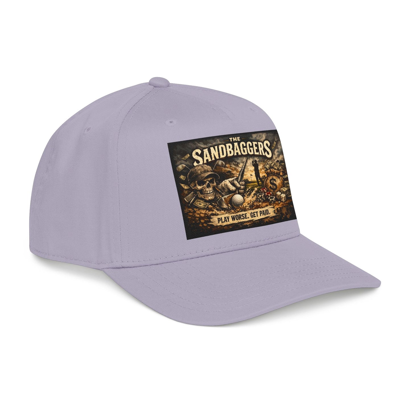 Gritty Sandbagger Hat — Mid Profile Baseball Cap