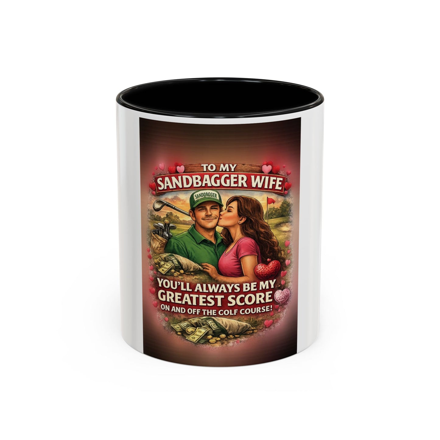 Valentine's Day Coffee Mug — From Husband to Wife (11/15 oz)