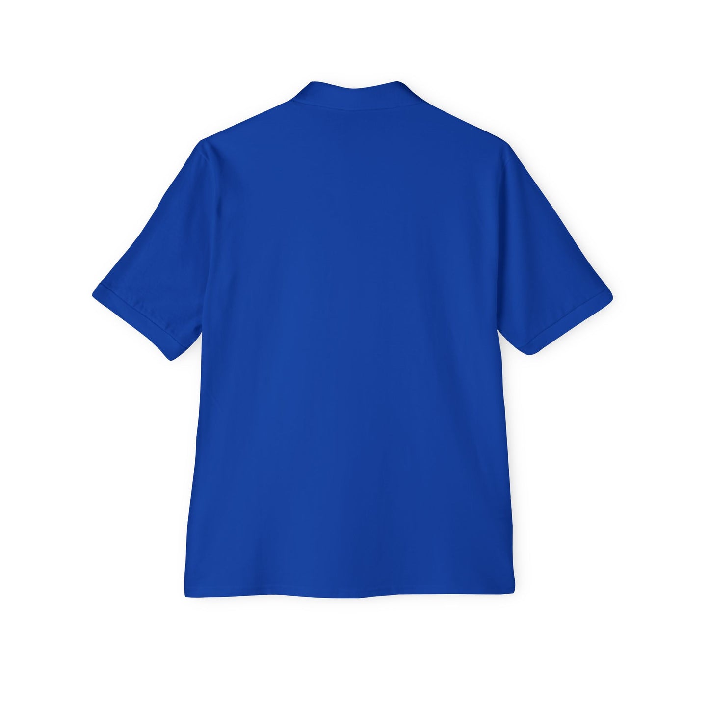 Men's Piqué Polo — 'I Just Don't Care' Casual Attitude Polo