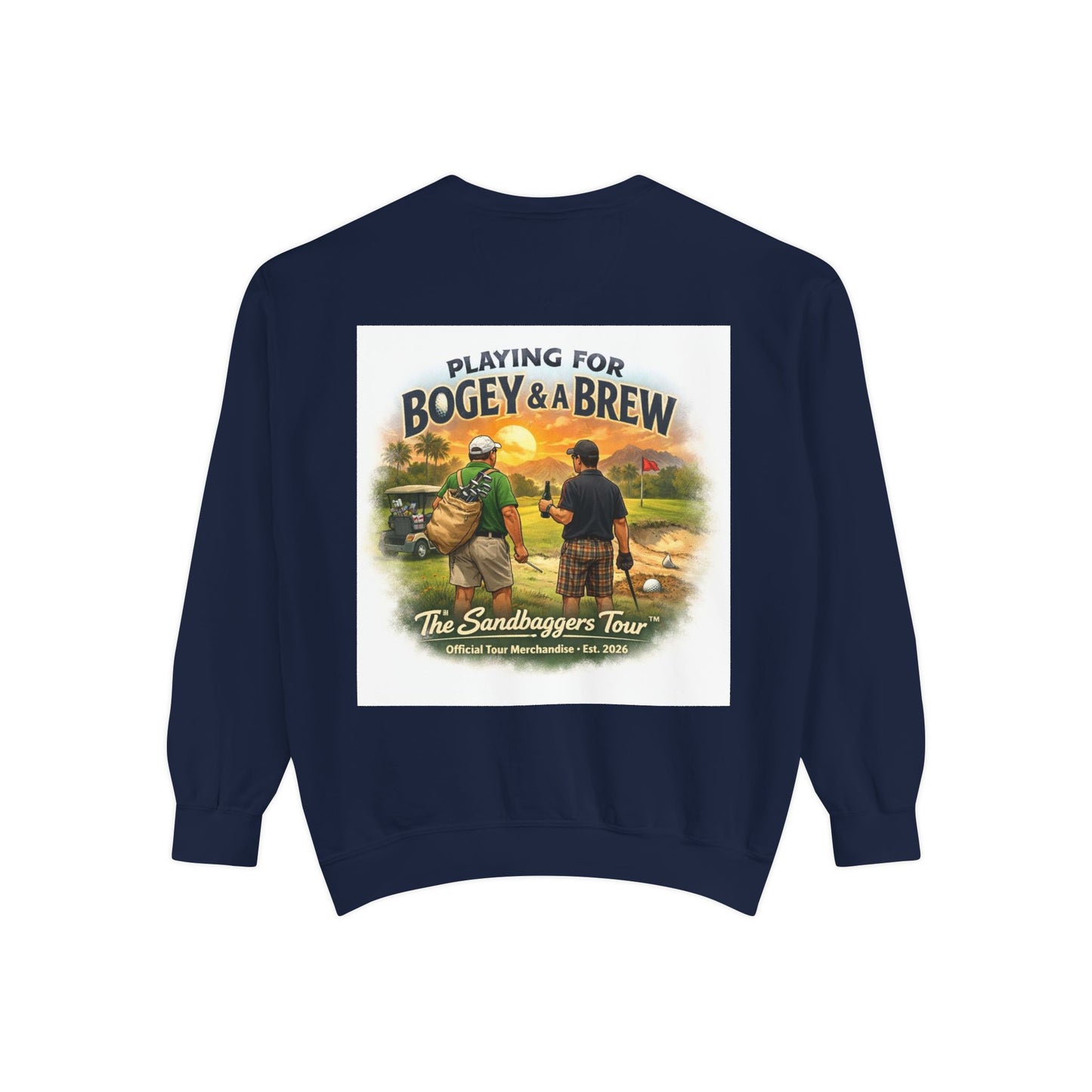 Unisex Garment-Dyed Sweatshirt