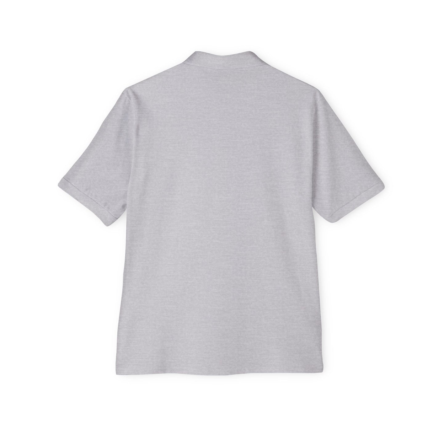 Men's Piqué Polo — 'I Just Don't Care' Casual Attitude Polo