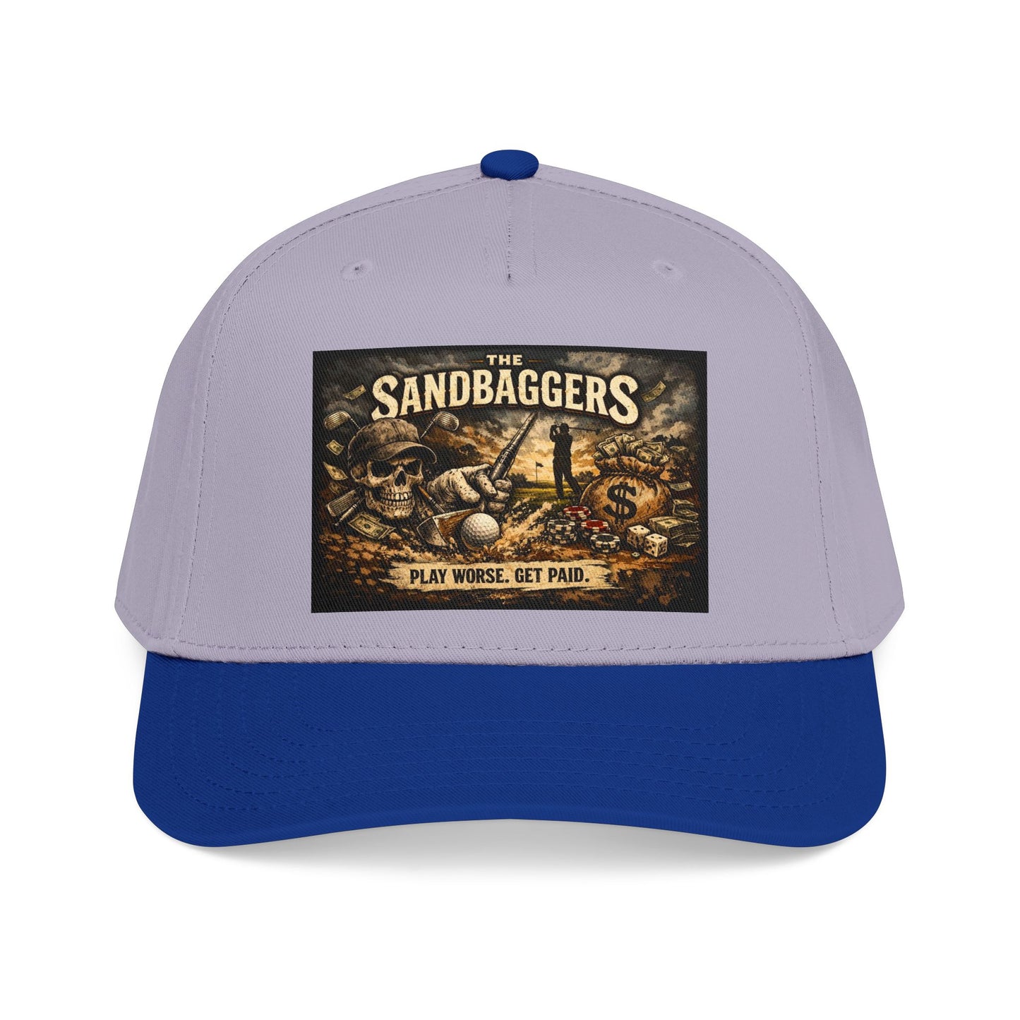 Gritty Sandbagger Hat — Mid Profile Baseball Cap