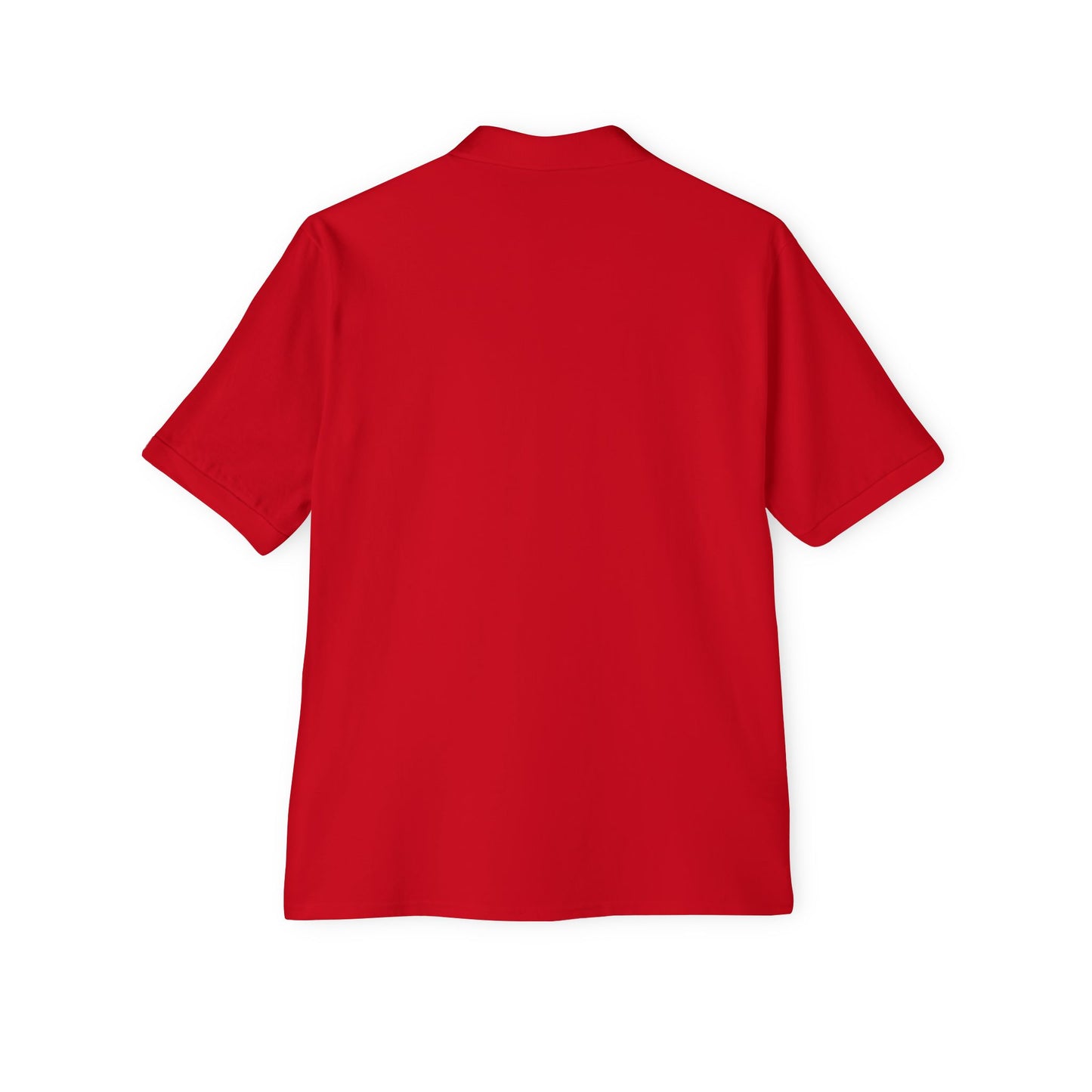 Men's Piqué Polo — 'I Just Don't Care' Casual Attitude Polo