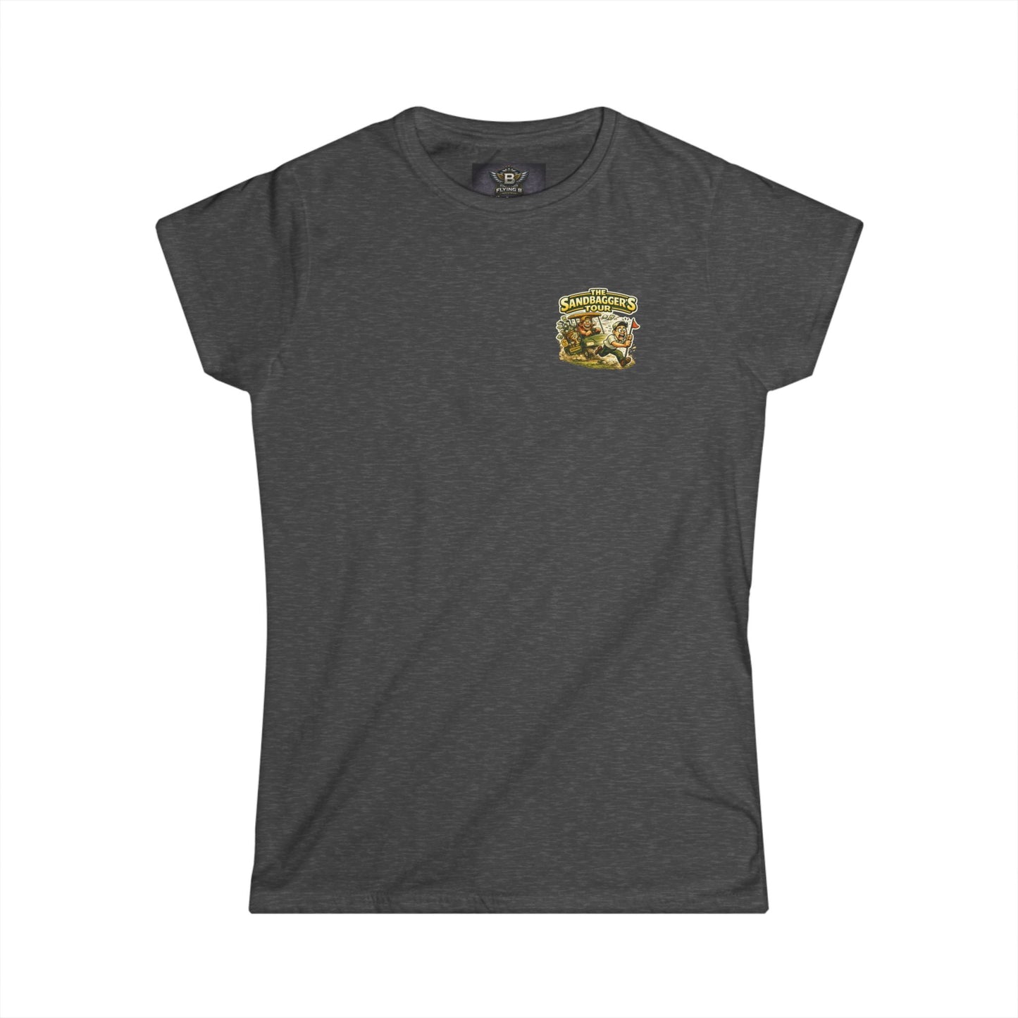 Women's Tee — "She a Sandbagger" Heartbreaker Graphic