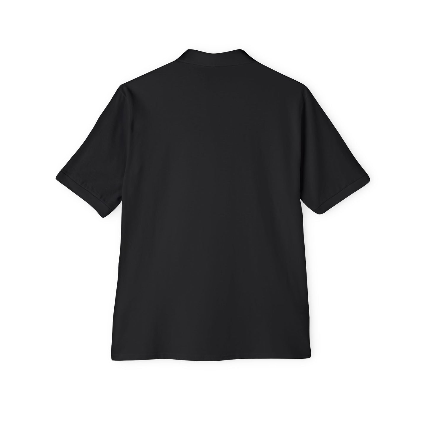 Men's Piqué Polo — 'I Just Don't Care' Casual Attitude Polo