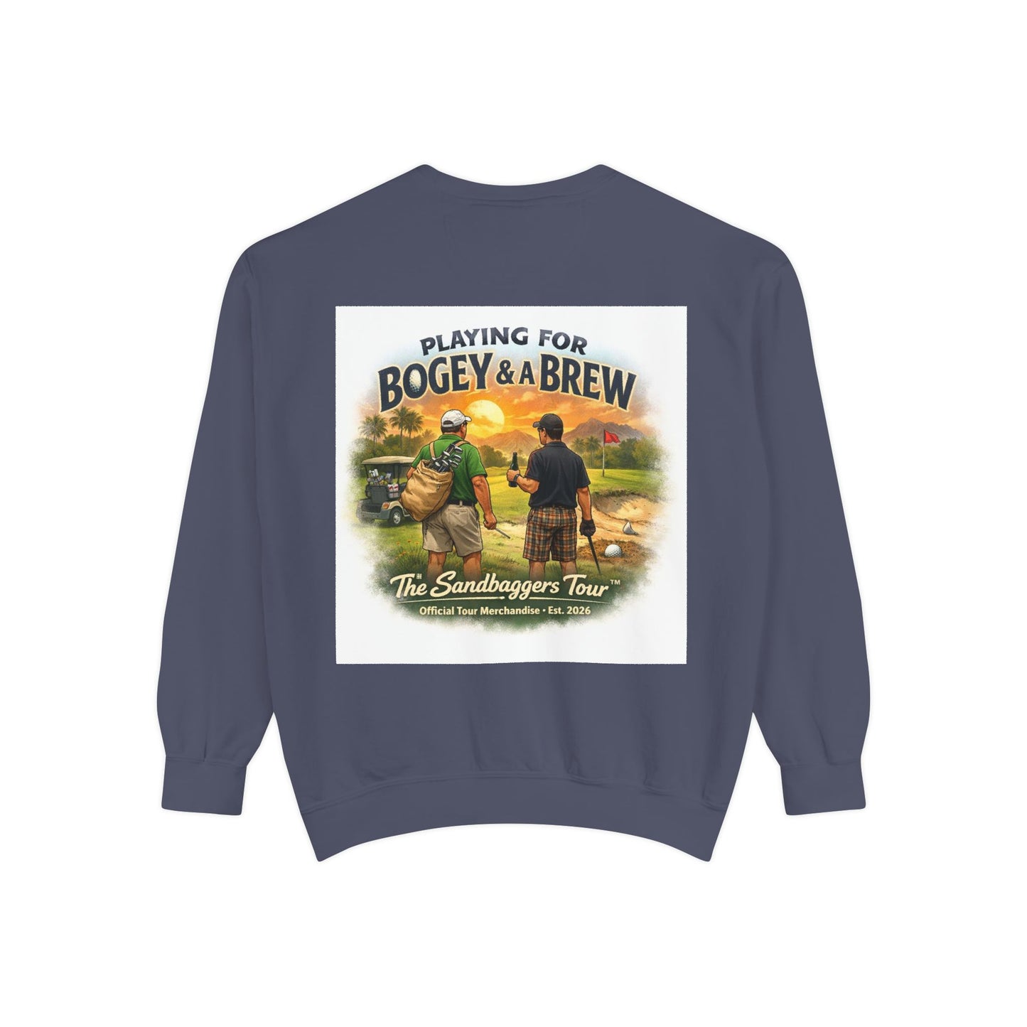 Unisex Garment-Dyed Sweatshirt