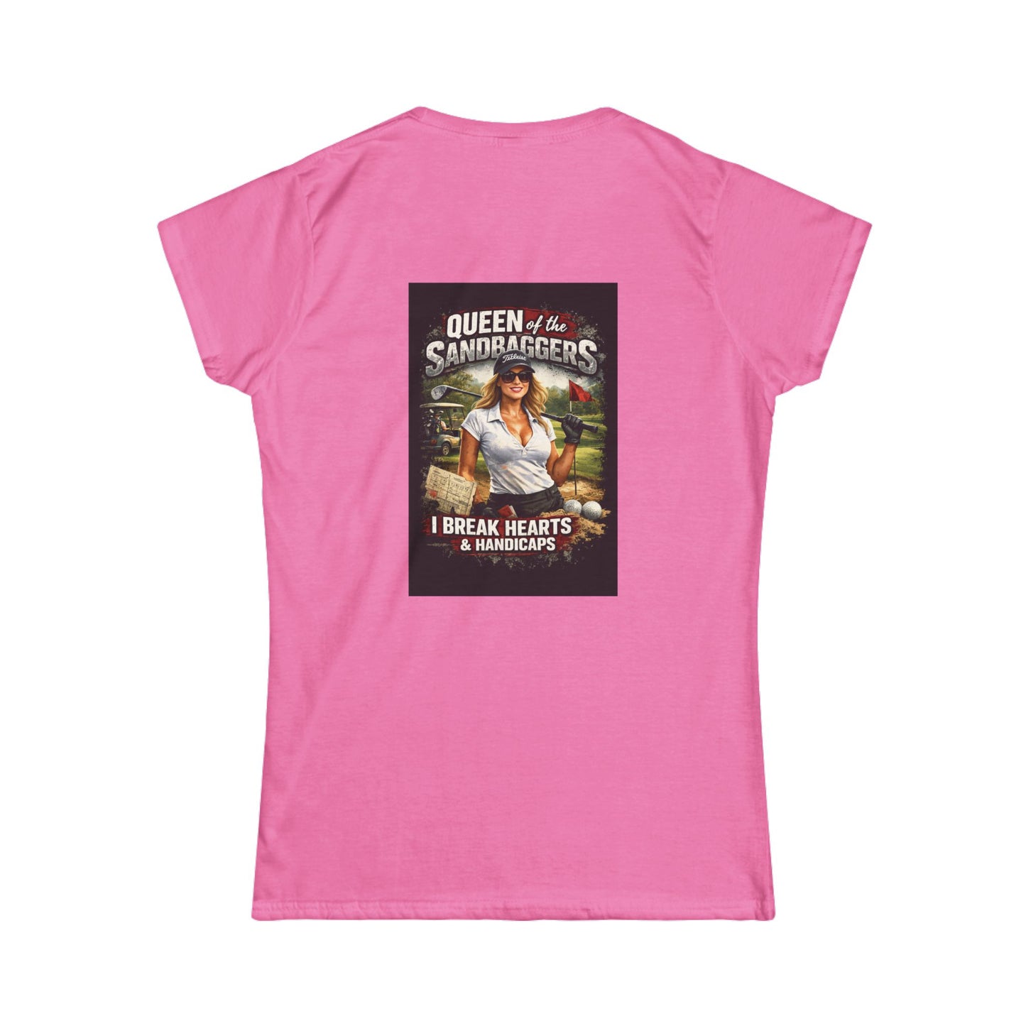 Women's Tee — "She a Sandbagger" Heartbreaker Graphic