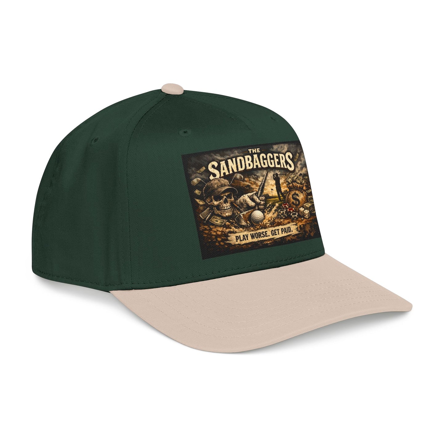 Gritty Sandbagger Hat — Mid Profile Baseball Cap