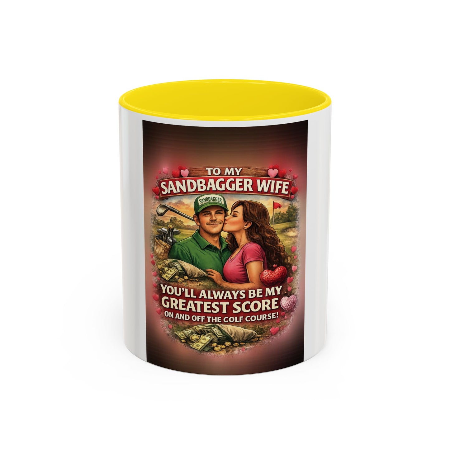 Valentine's Day Coffee Mug — From Husband to Wife (11/15 oz)