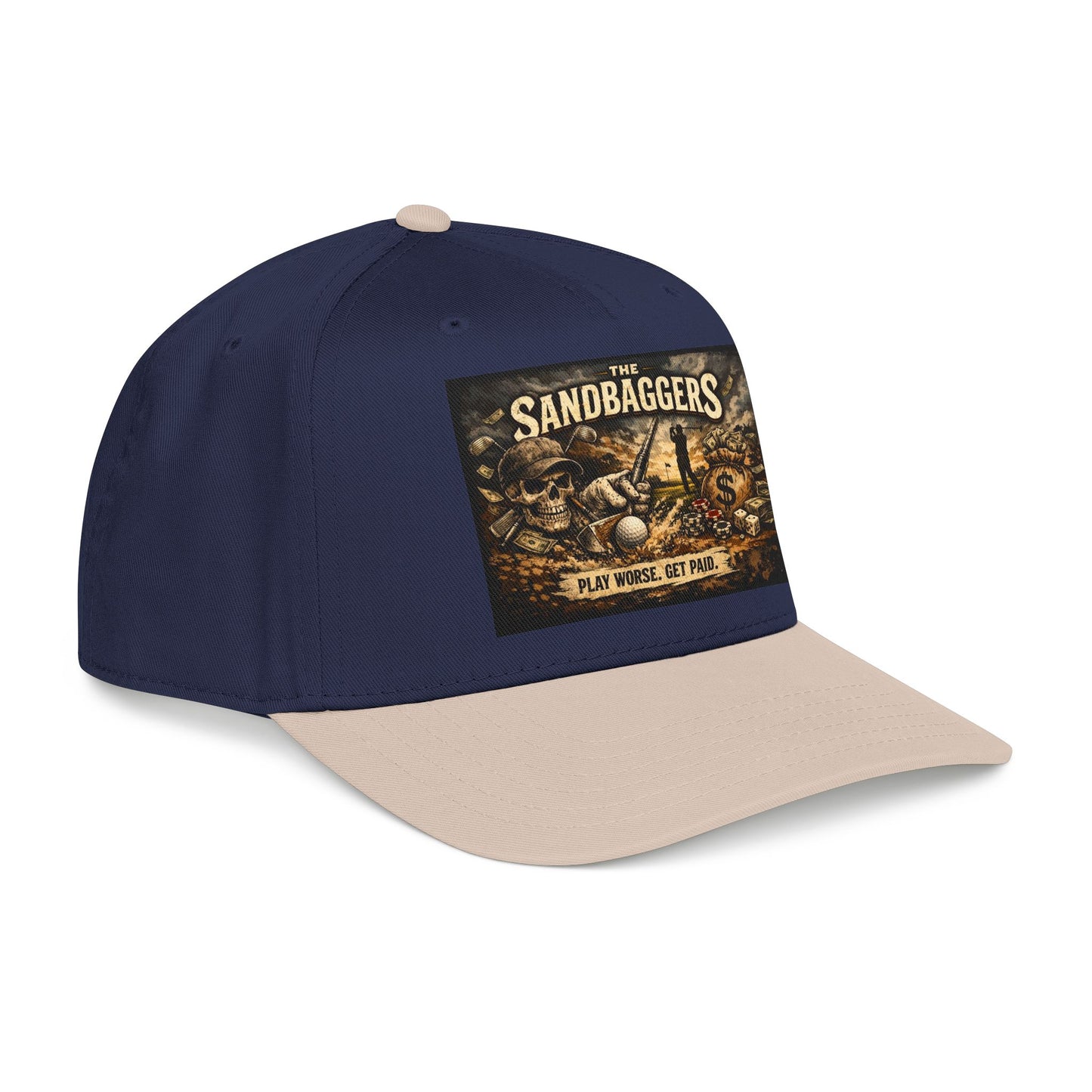Gritty Sandbagger Hat — Mid Profile Baseball Cap
