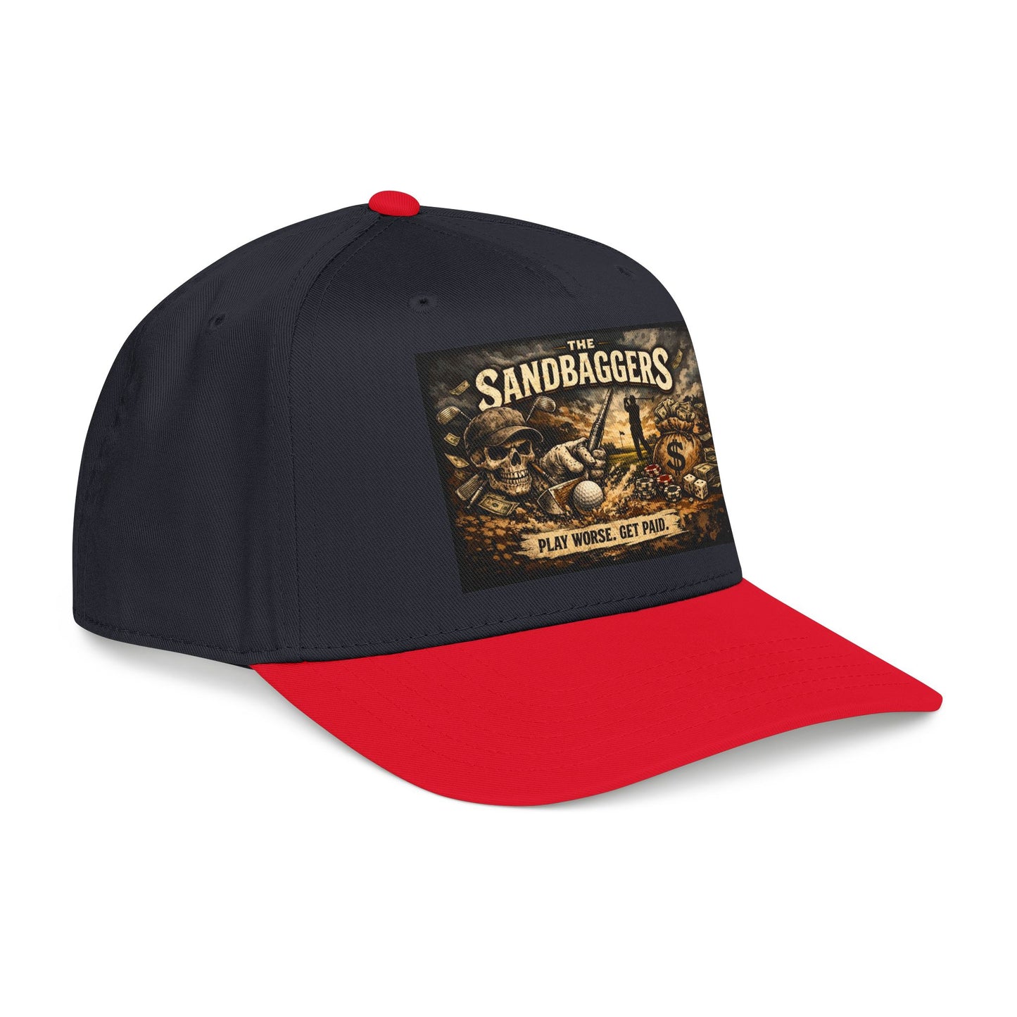 Gritty Sandbagger Hat — Mid Profile Baseball Cap