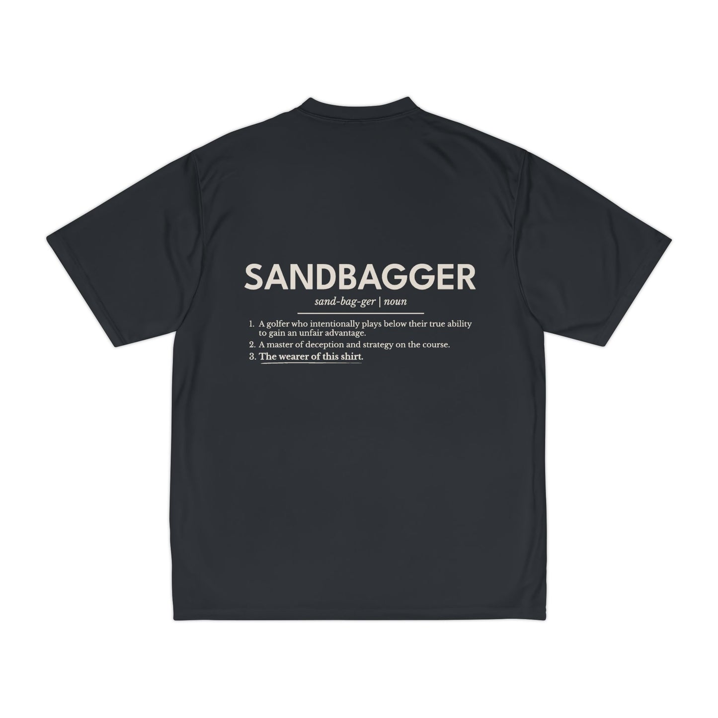 Definition of a Sandbagger Men's T-Shirt