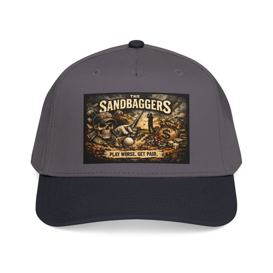 Gritty Sandbagger Hat — Mid Profile Baseball Cap